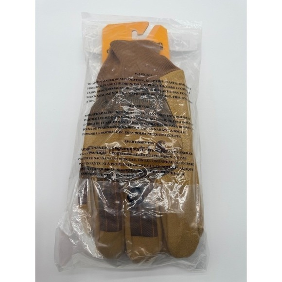 Carhartt Work Gloves Men's L Insulated Synthetic Suede Knit Cuff New 0089 - Picture 2 of 7